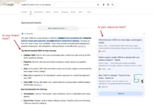 Track AI visibility KEYWORD IN AI MODE of google