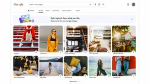 Google's new Images homepage showcasing the redesigned interface with AI-powered visual discovery and image inspiration features as part of the latest Google Search update.
